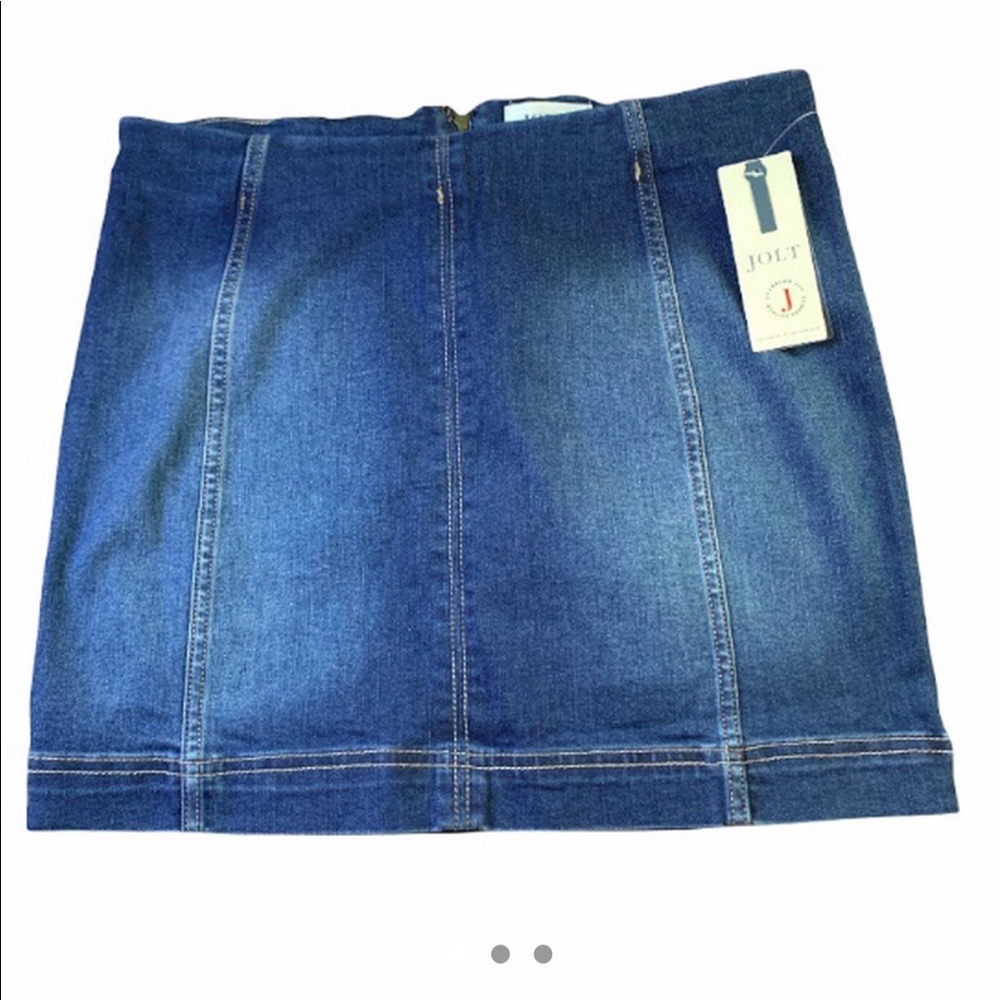 Jolt zipper skirt